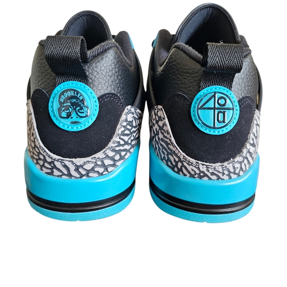 Jordan Spizike Low (Men's Size 11 US)Black/Wolf Grey/Gamma Blue - Picture 9 of 15